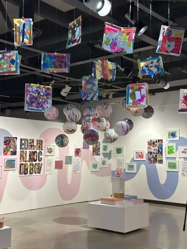 Full view of the exhibition