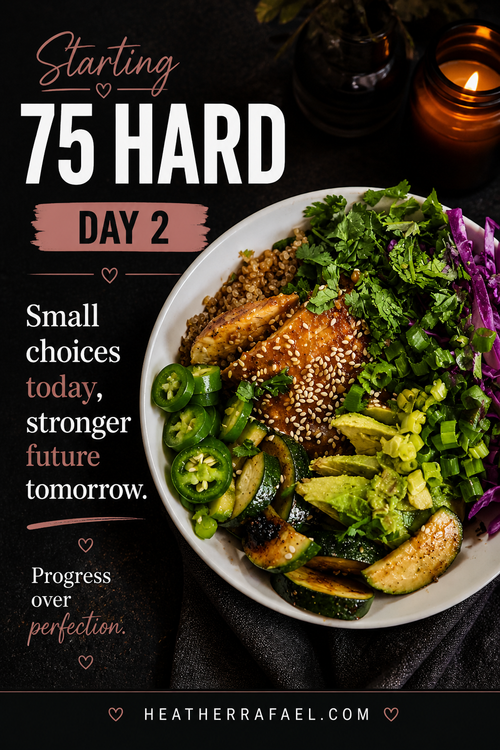 75 Hard Day 2: Routine, Meals, Rainy Workouts &amp; Learning Alignment