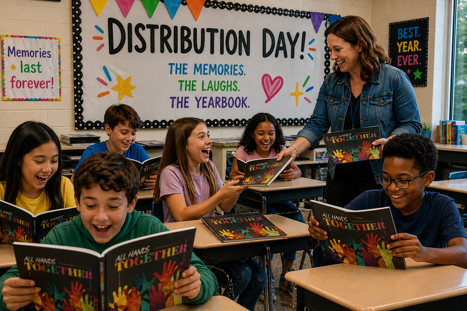 Your Yearbook Is Here! How to Make Distribution Day a Celebration