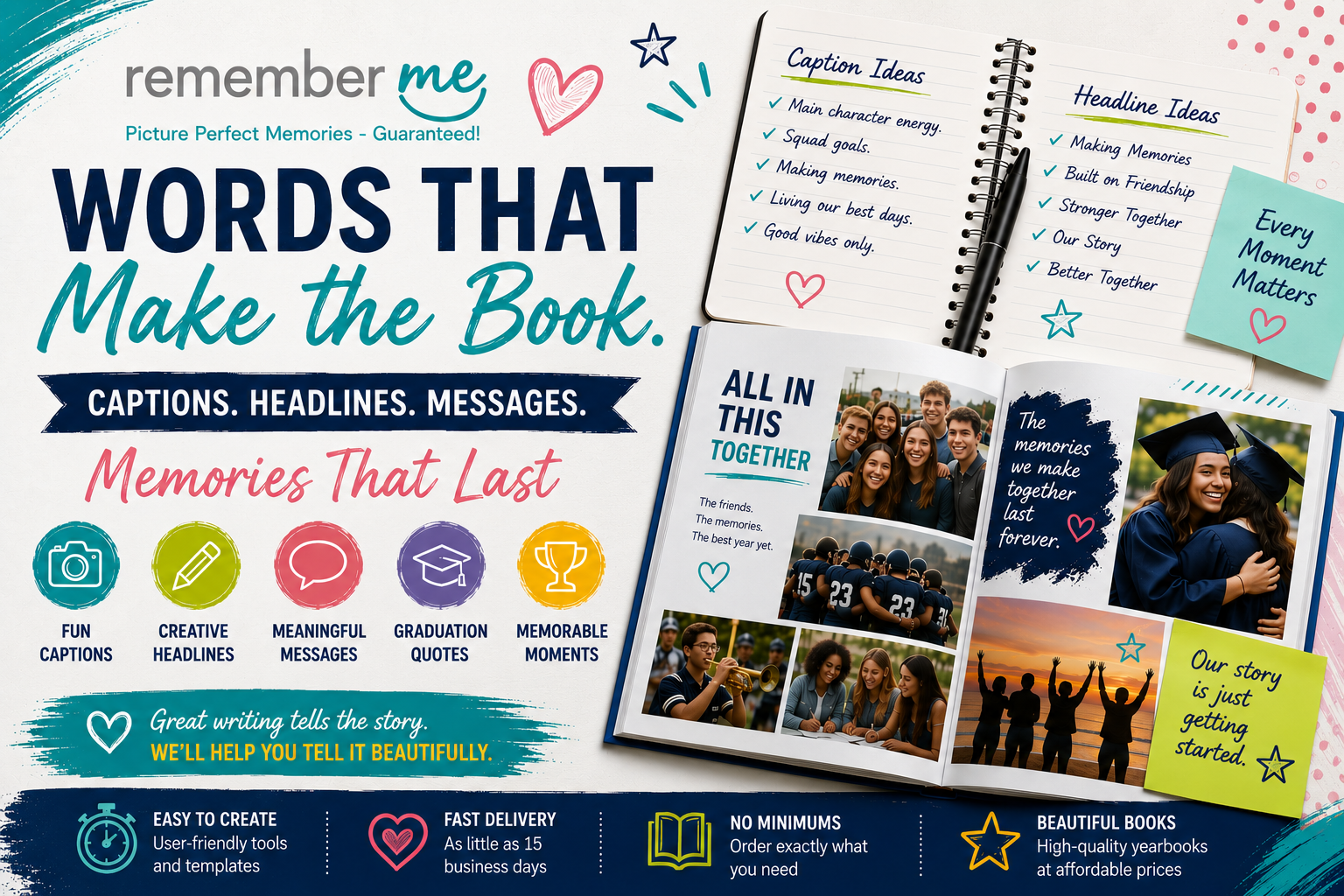 Yearbook Writing Ideas: Captions, Headlines &amp; Copy That Bring Your Yearbook to Life