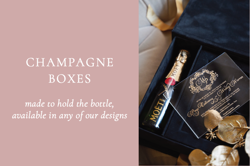 Champagne boxes