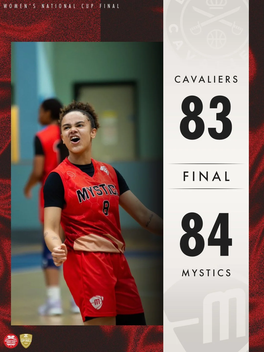 Women's Final Final Score Post (Instagram, Facebook, Threads, X)