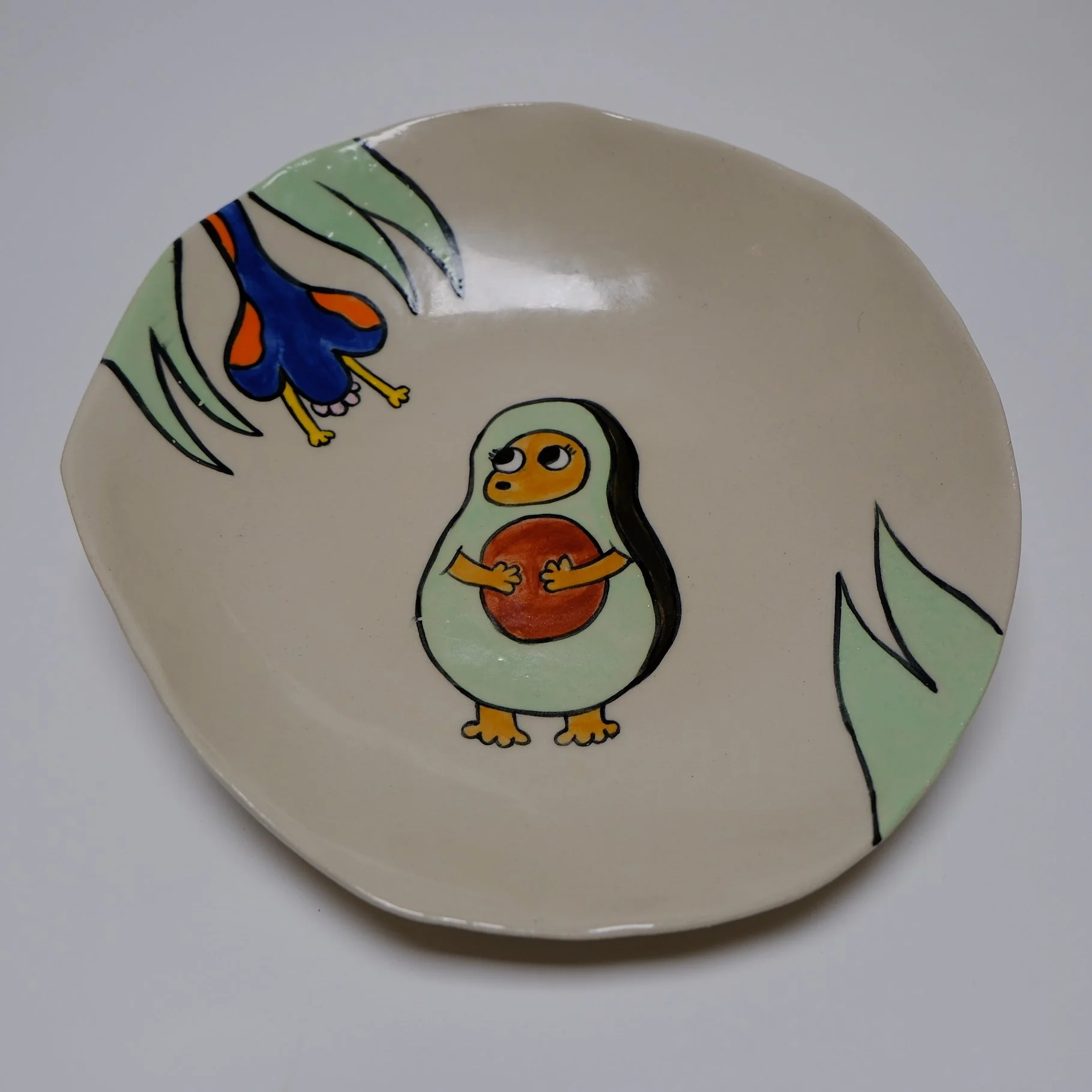 Assiette Shouki avocado