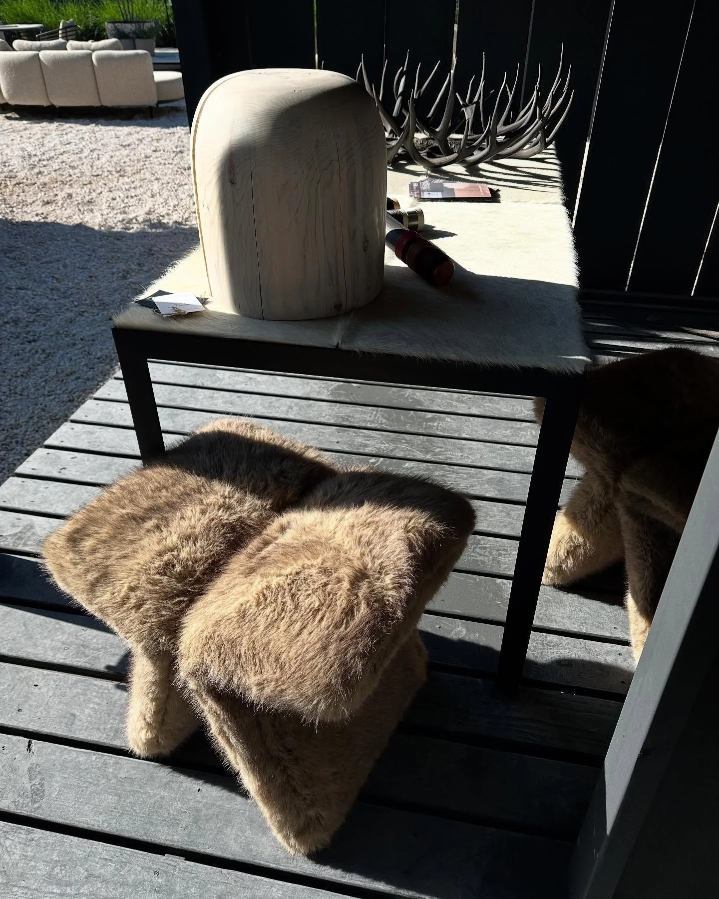Reminiscing on this little stool from @verellenfurniture at @hpmkt
