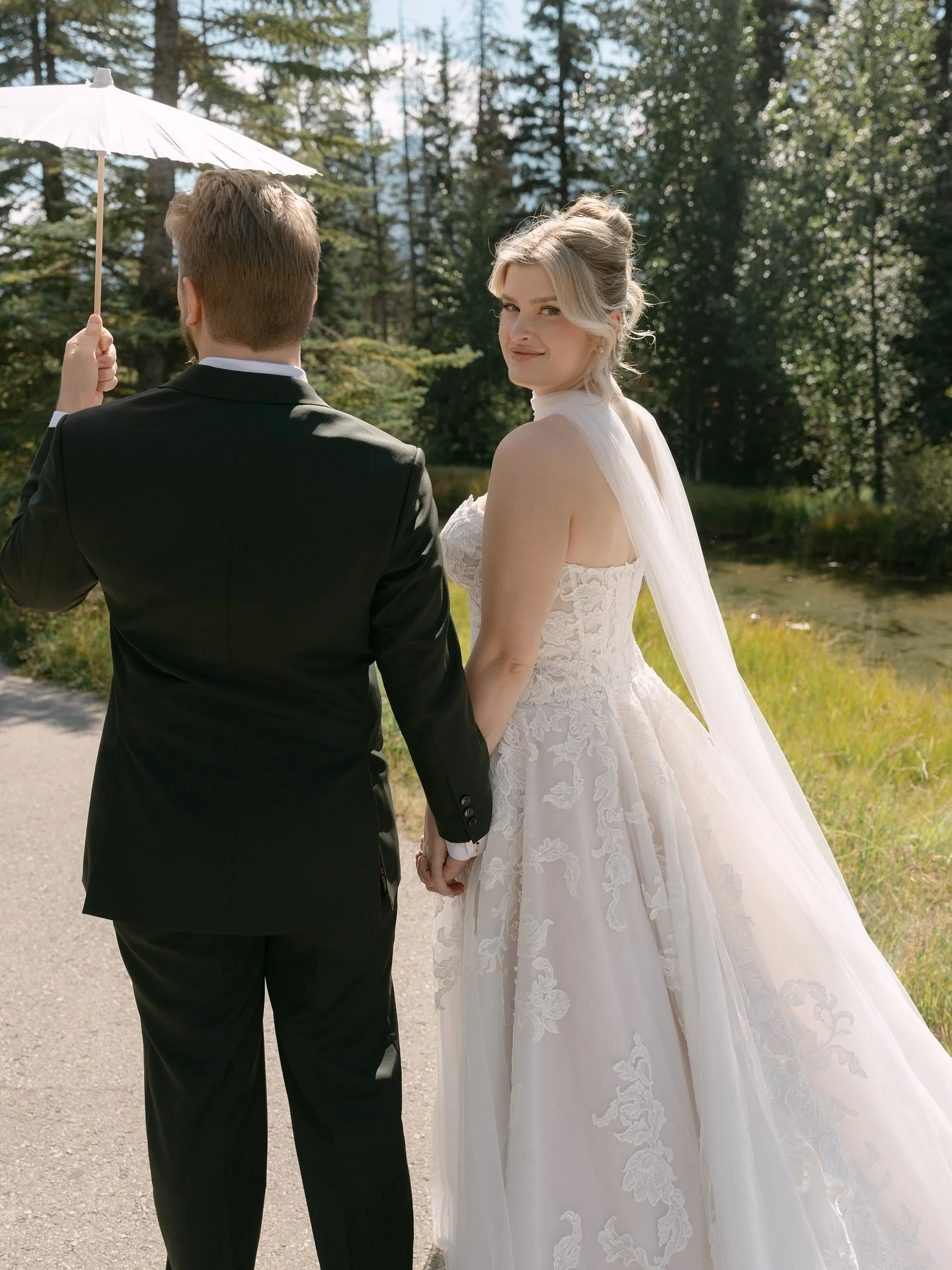 Naturally, we&rsquo;ve been completely mesmerized by this gallery of our beautiful bride Lauren in Hibiscus by @alenaleenabridal .

This gown blends modern couture with timeless tradition. A dropped-waist corset paired with a full, gathered tulle ski