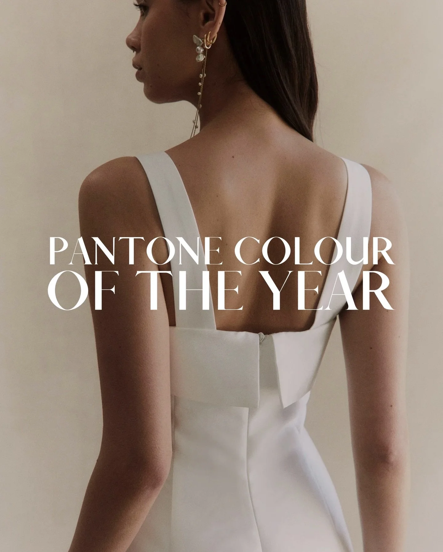The Pantone Colour of the Year 2026 has been released.

Cloud Dancer 🤍 

A colour perfectly suitable for your bridal era. A shade that reflects calm confidence, quiet beauty, and the magic of becoming a bride. 

Soft, intentional, and endlessly eleg