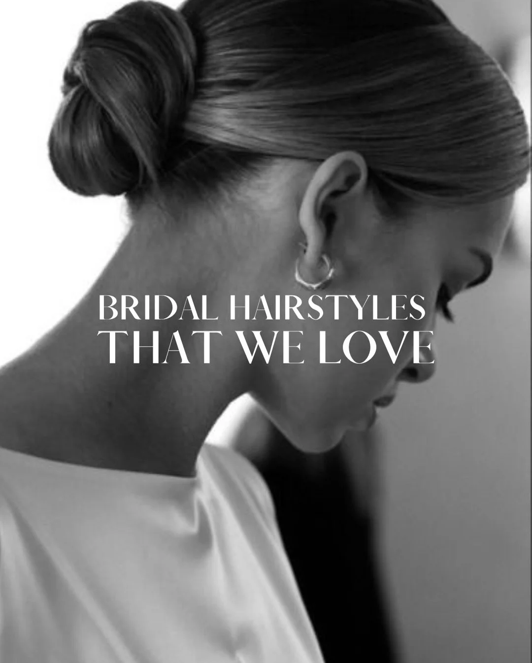 Although we believe your dress and personal style should guide how you wear your hair, here are a few hairstyles we&rsquo;re loving right now! 

#bridalstyle #bridalhairstyle #bridalinspo