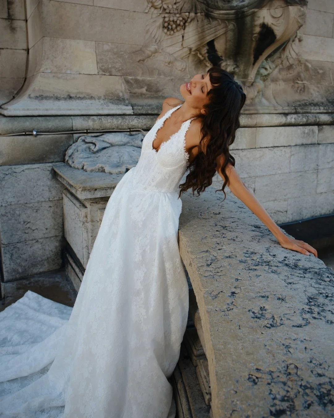 Brides, we are so excited to show you our newest arrivals from the @alenaleenabridal Blossom Code collection.

Now available in boutique 🕊️ 

Cassia is romance with a cinched edge. 

Layers of tulle build the volume, softened with subtle lace beneat