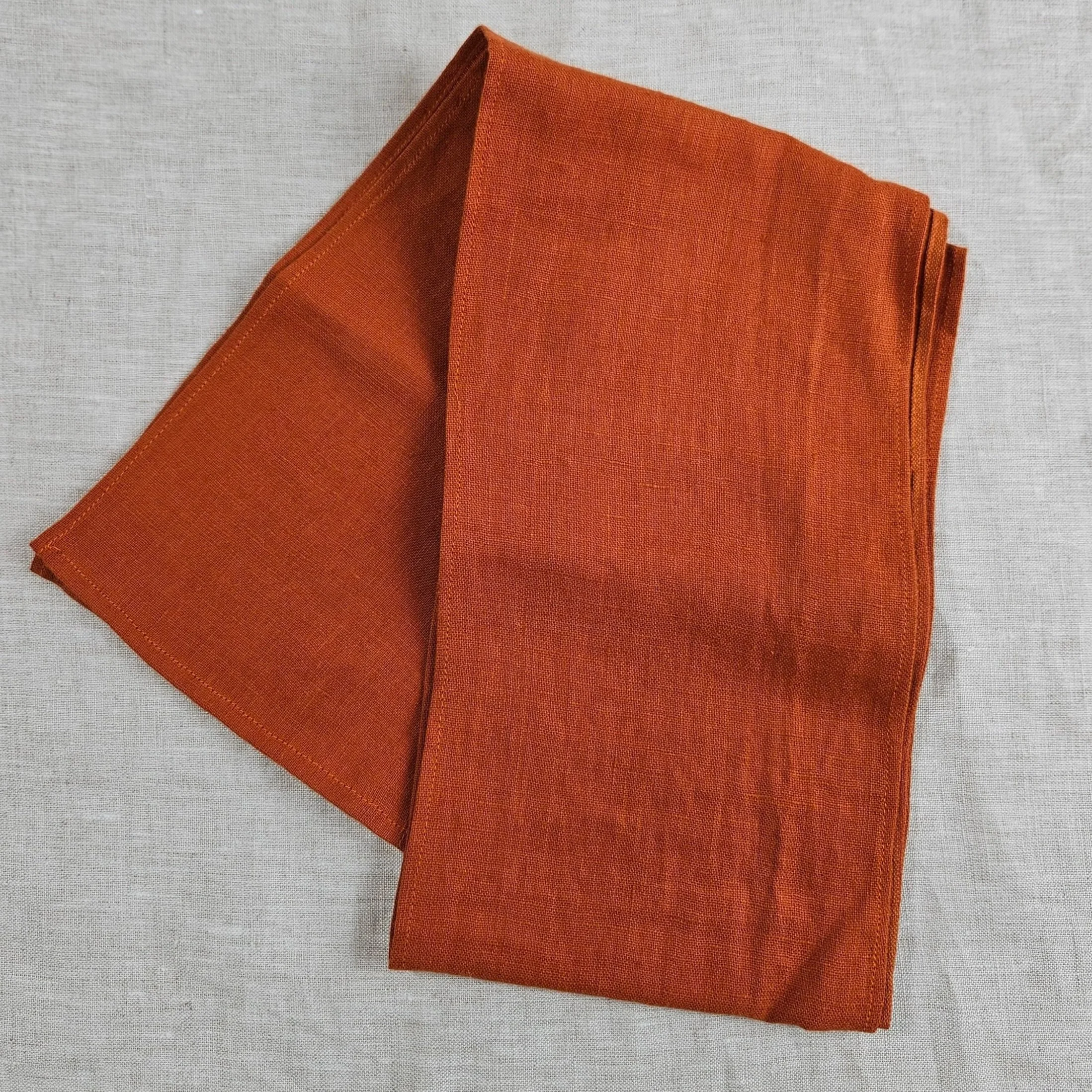 Pumpkin Linen Cravat-Multiple Sizes