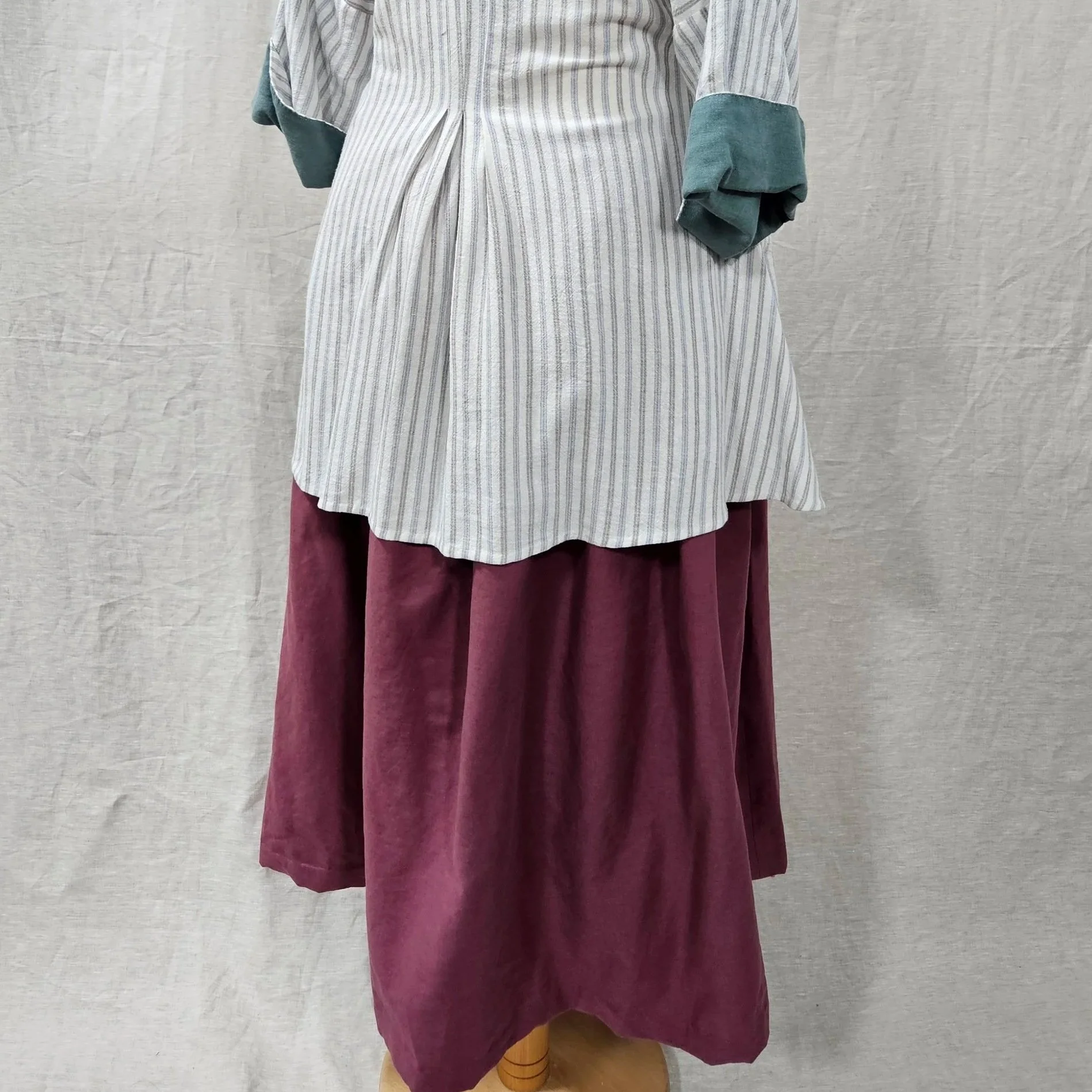 Rose Fustian Petticoat-L