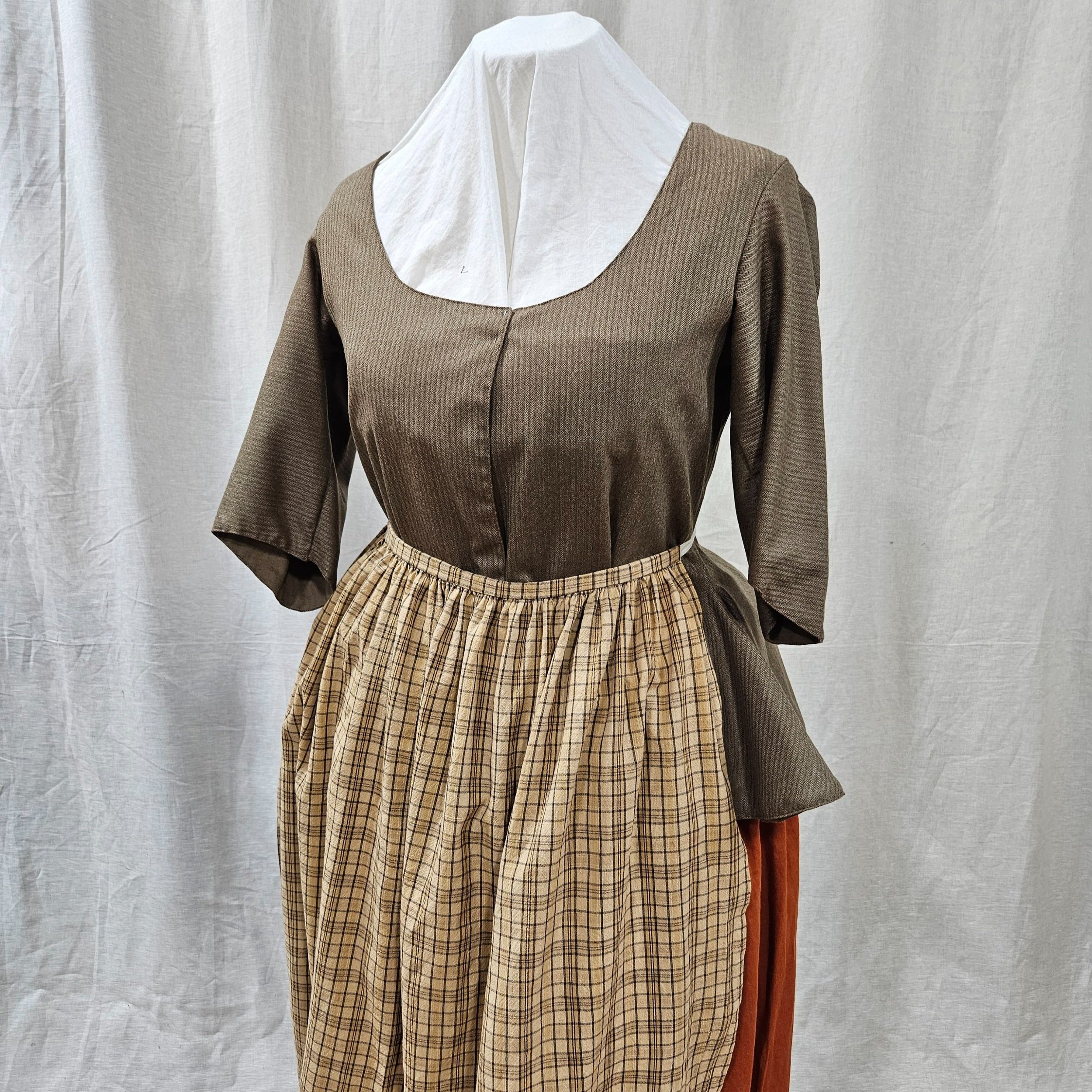 Brown Wool Jacket-L