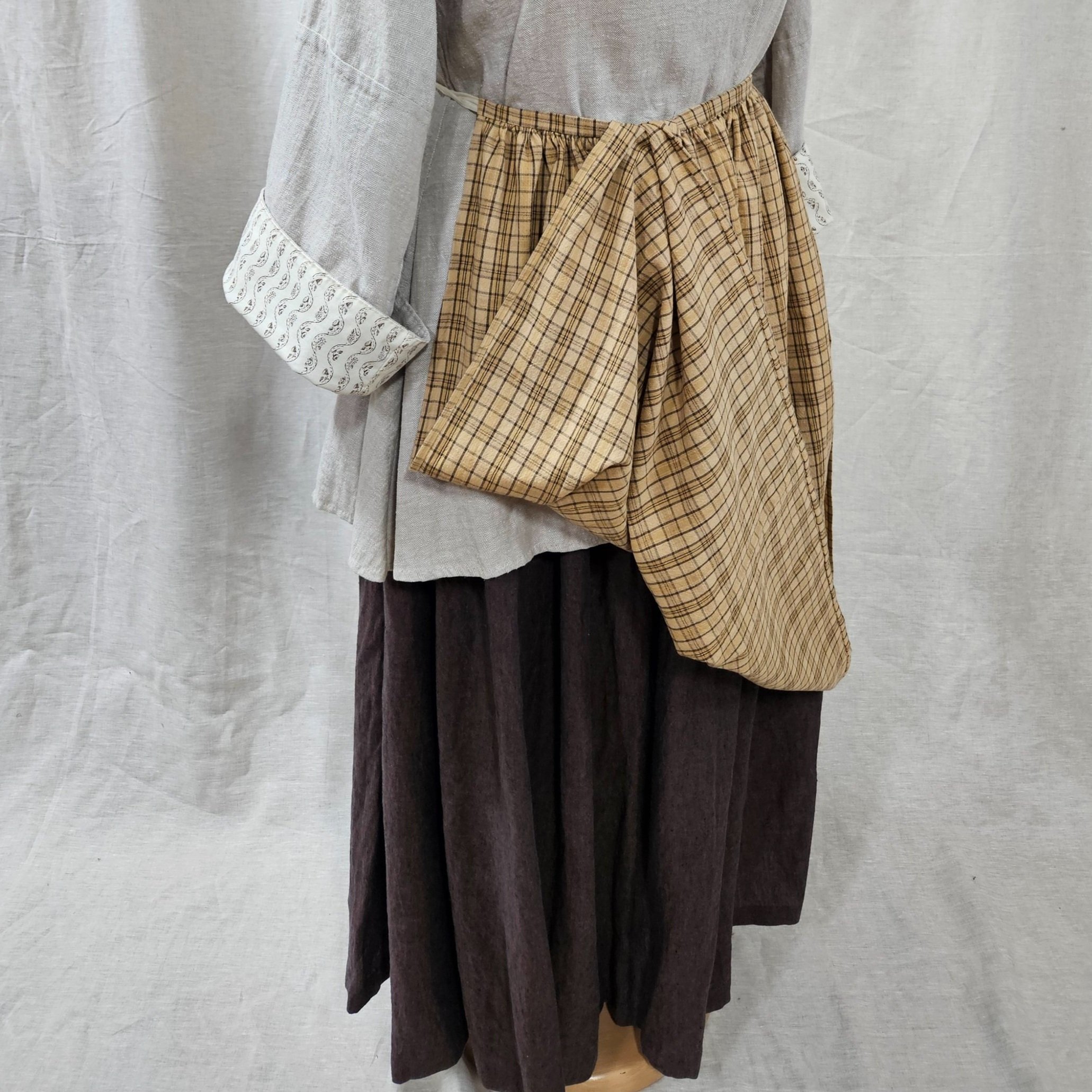 Auburn Linen Petticoat-XL