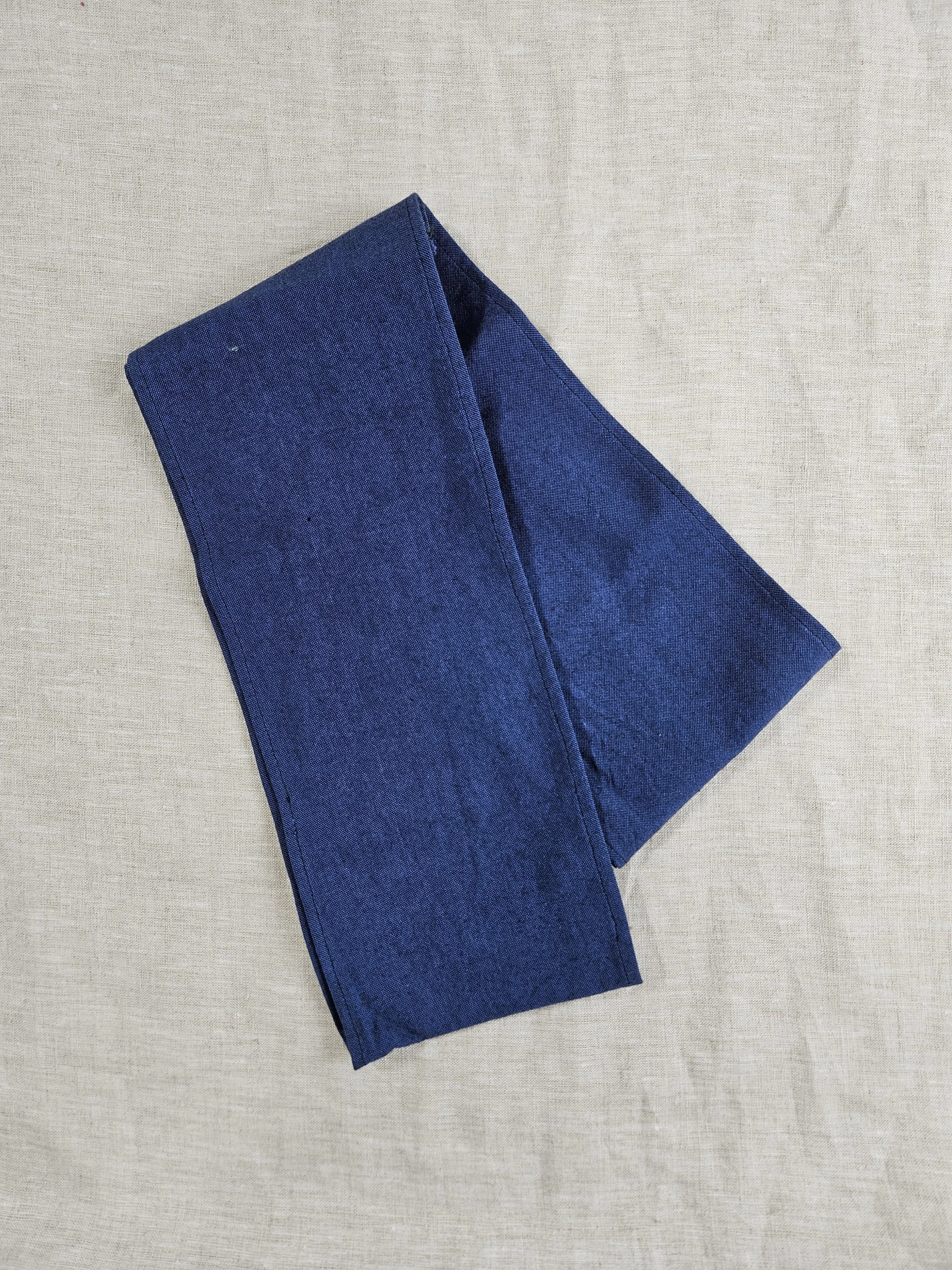 Midnight Cotton Cravat- 4.5"x68"