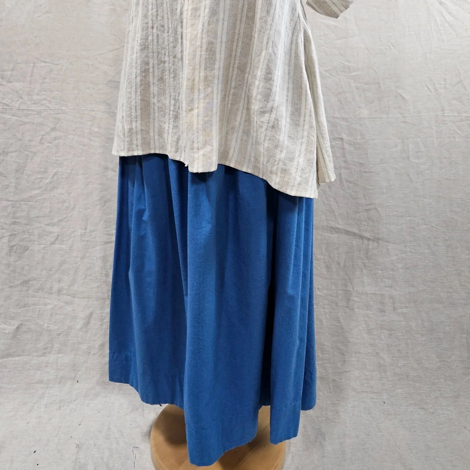 Blue Jay Blue Cotton Petticoat - M