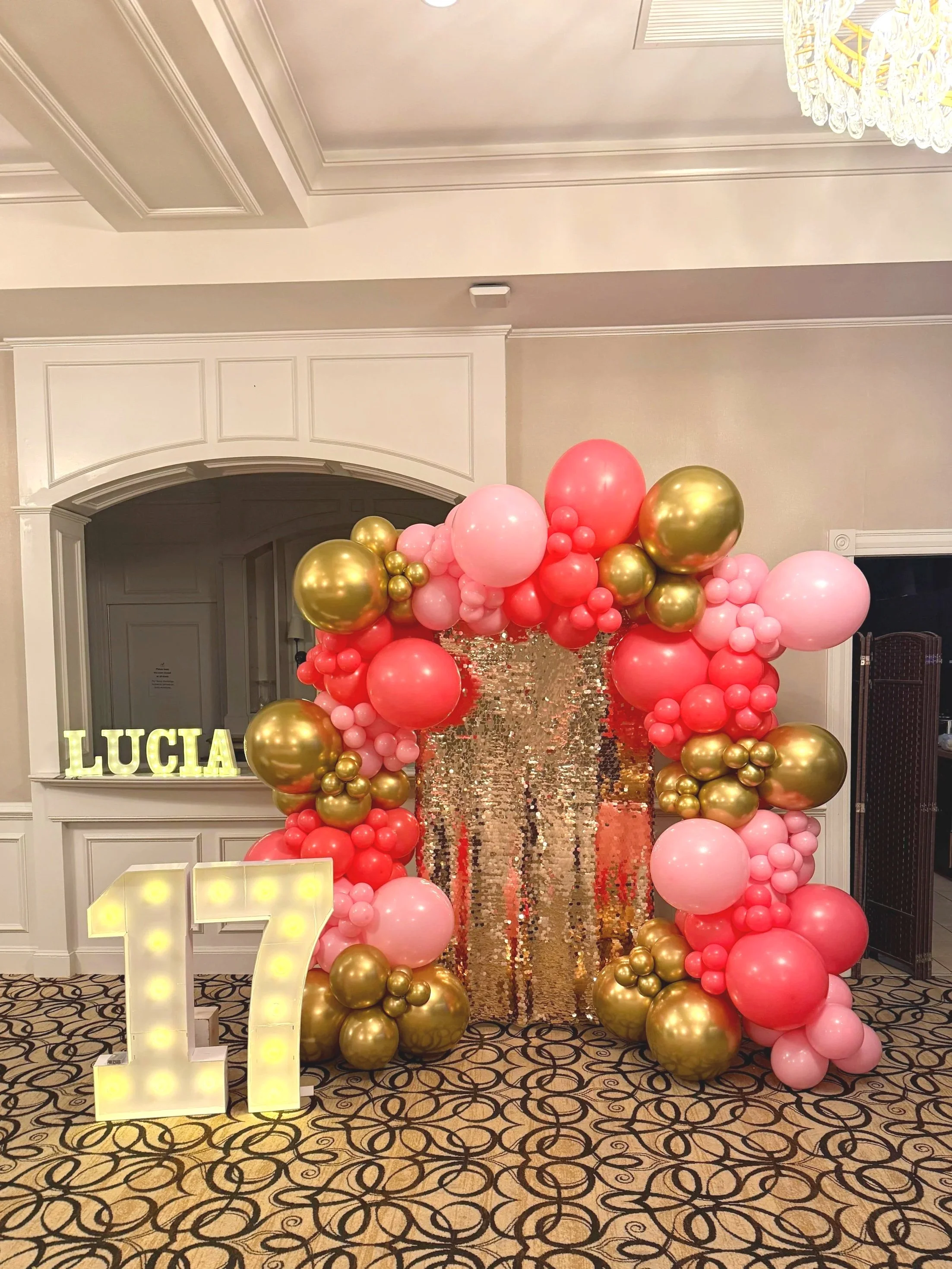 Balloon Garland for Birthday in Great Falls VA