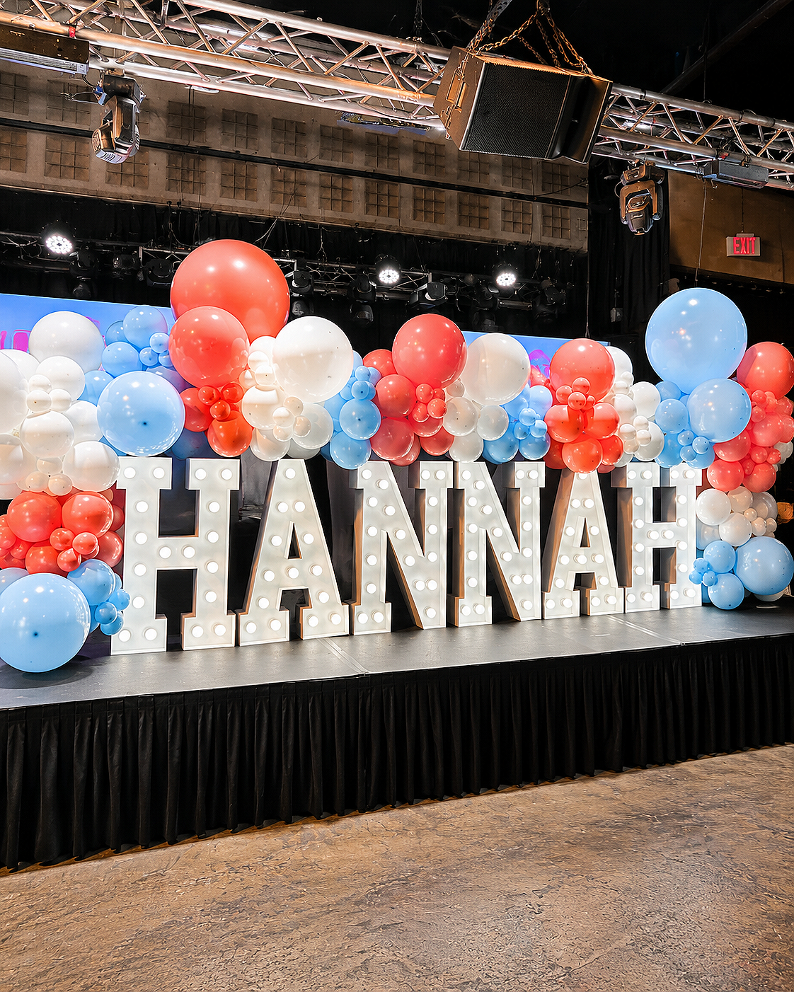 Marquee Letters, light up numbers, light up letters, DMV, DC, Maryland, Virginia