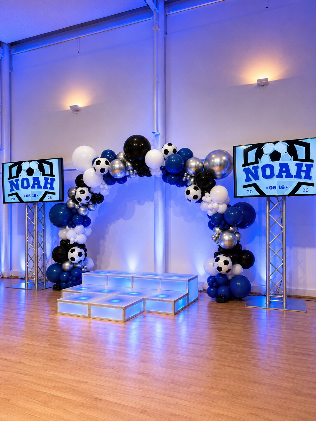 Bar Mitzvah Balloon Arch Arlington VA