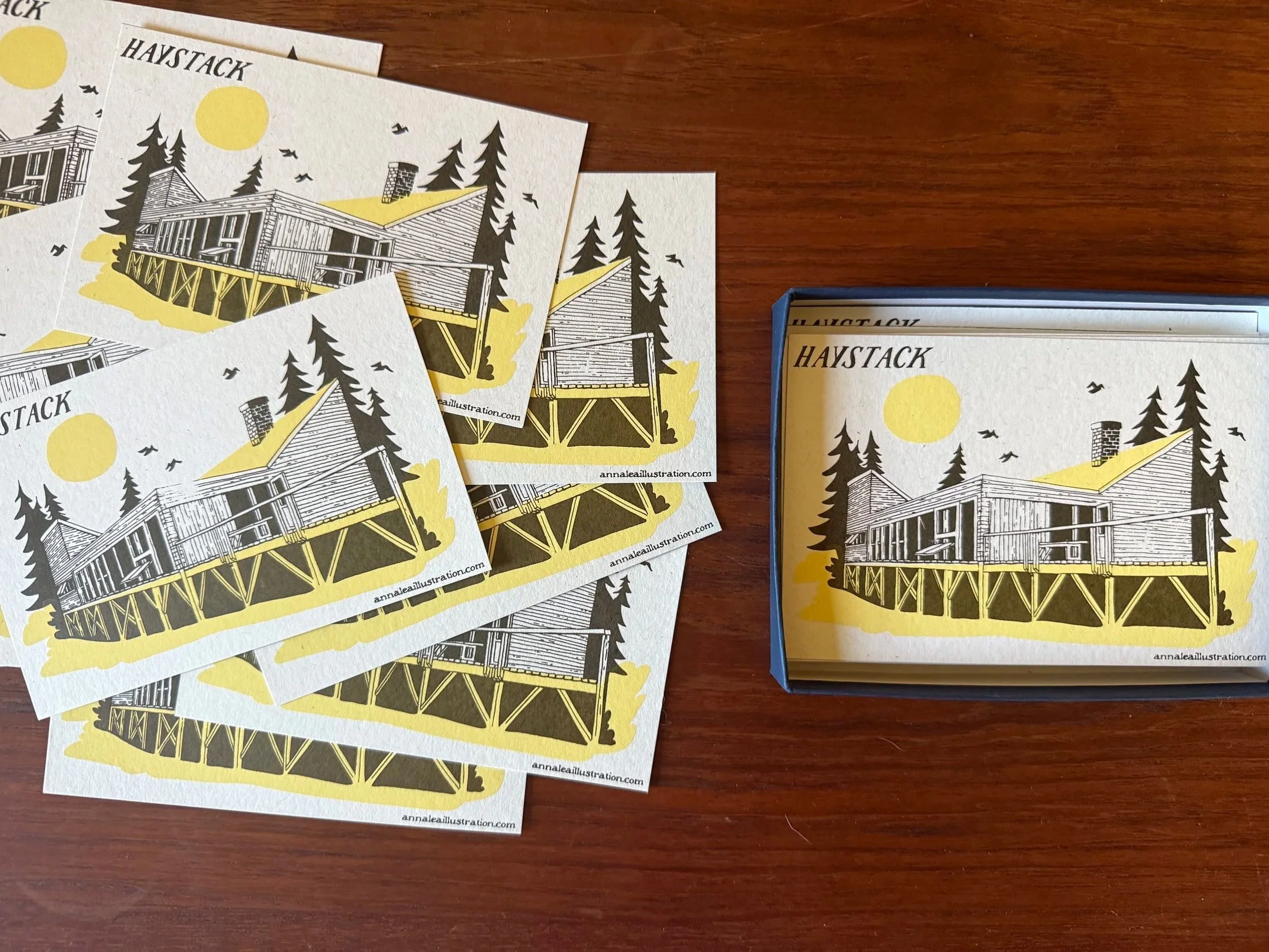 Haystack Postcard