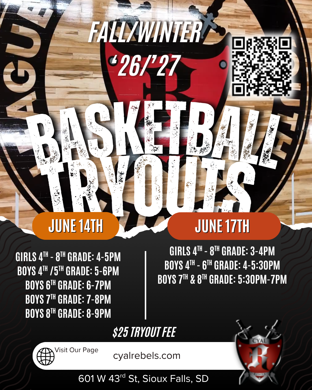 Player Tryout Fee