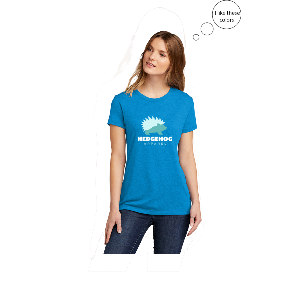 Next Level Apparel® Women’s CVC Tee