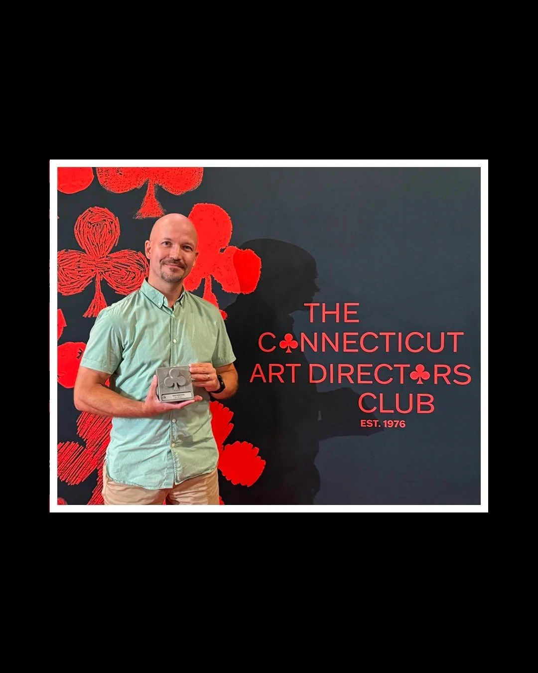 Congrats to all of the winners at the Connecticut Art Directors Club Awards! There was so much incredible work on display. I'm honored to have received a Silver Award for my illustration on the Dar Williams album. This handsome slab of concrete has o