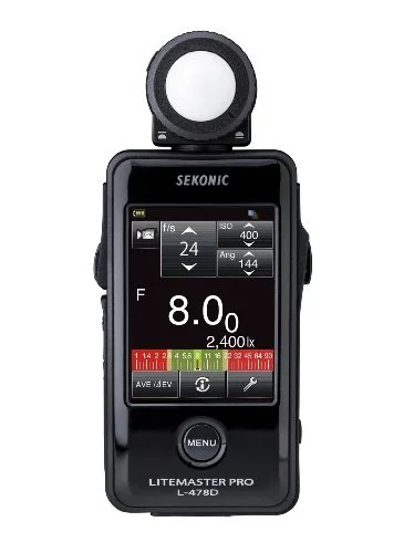 Sekonic Corporation 401-478 LITEMASTER PRO L-478D Photographic Light Meter (Black)