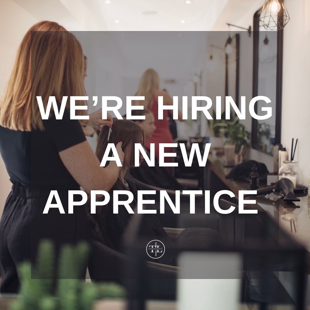 JOB OPPORTUNITY ⭐️ 

Are you interested in becoming a hairdresser? We are looking for 2 new assistants to join our team at Thomson &amp; Lamb Hairdressing.

We are looking for people who are hard working, reliable and work well in a team. This is per