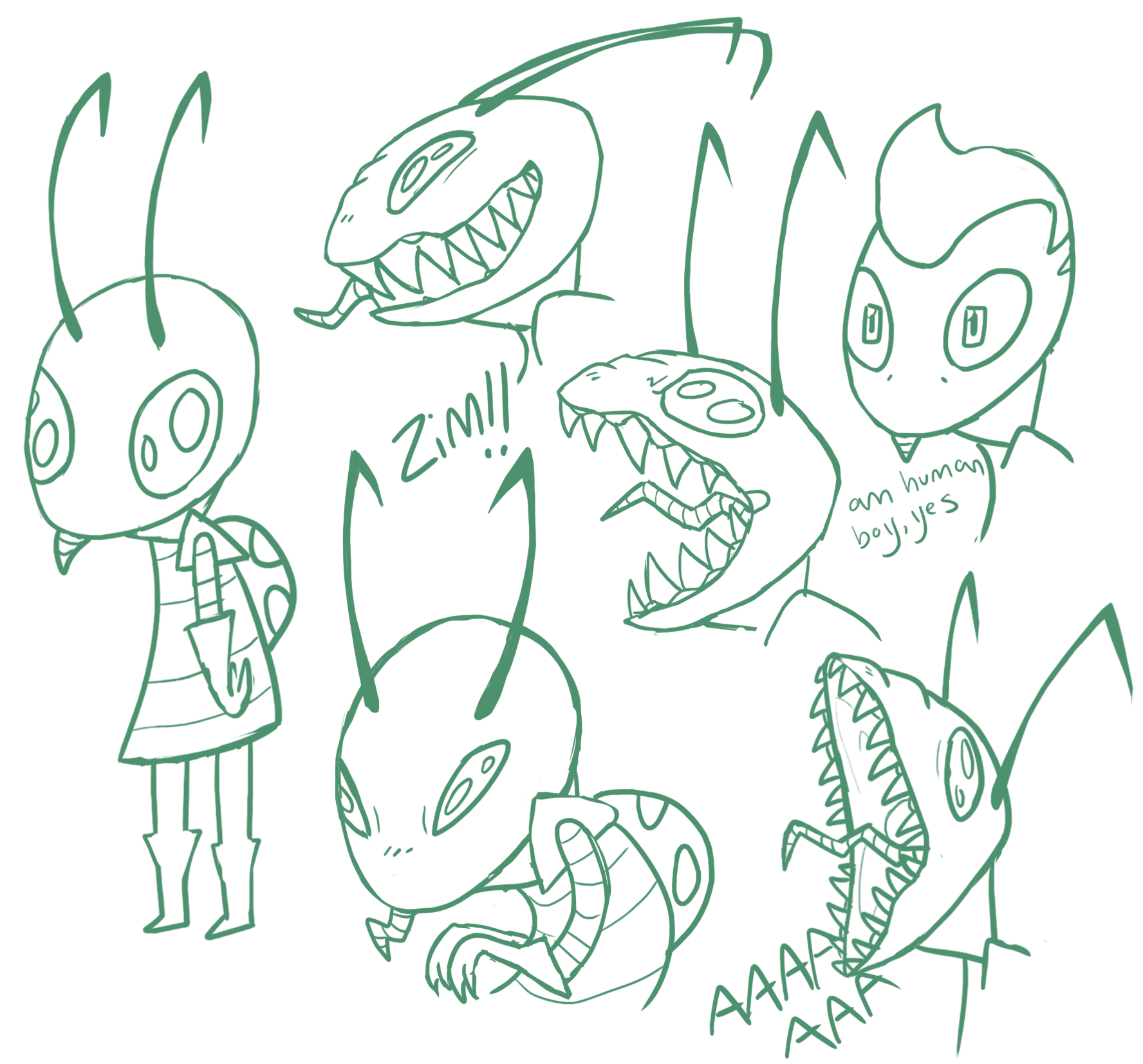 Zim design, done for fun