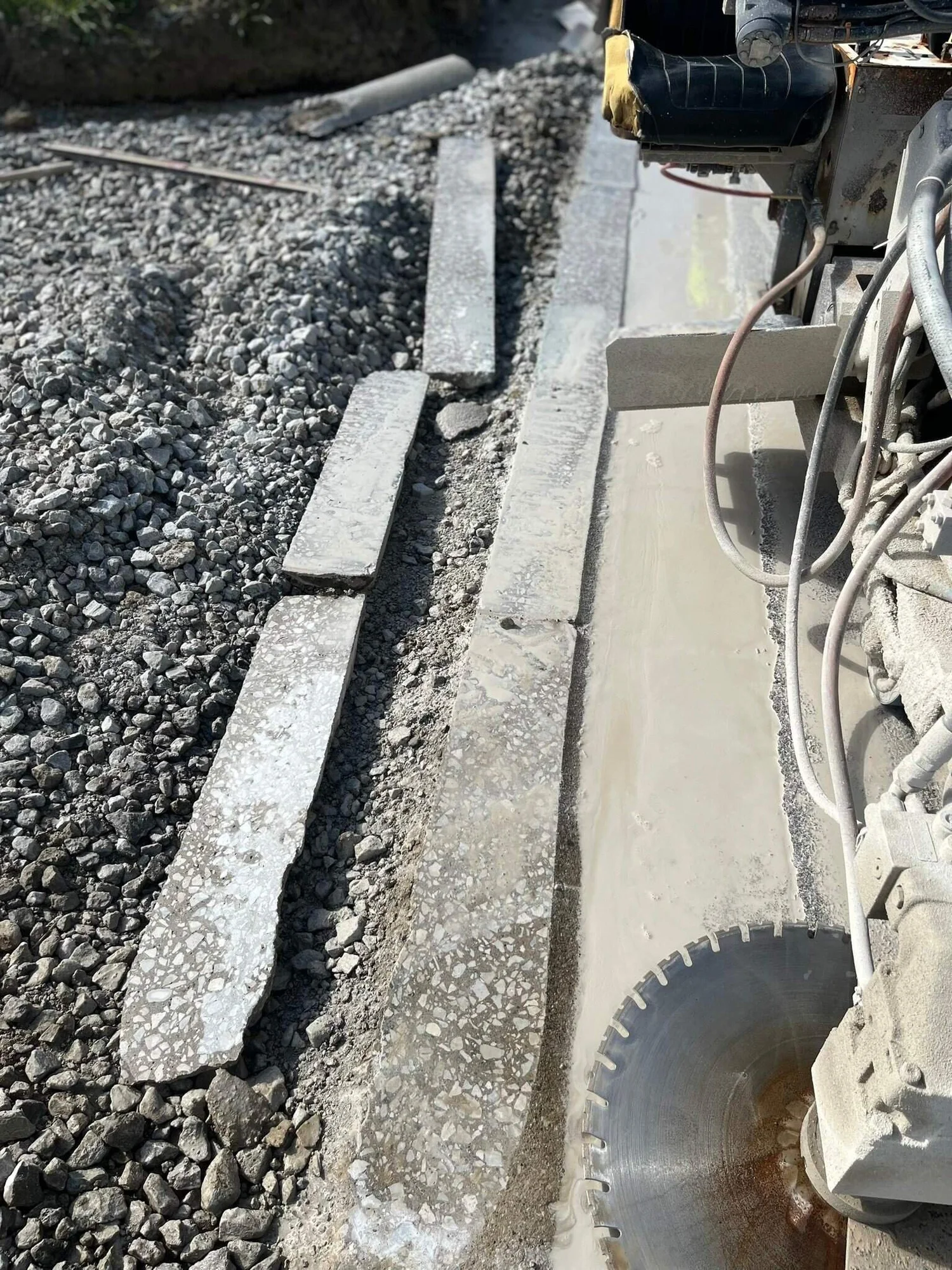 Curb Cutting — Diamond Coring