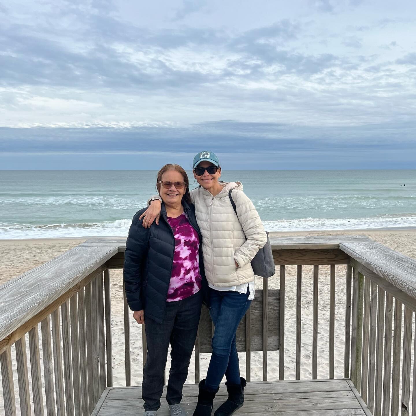 Showing momma around ❤️🌊☀️🏖️ her first words: &ldquo;I knew you would find a way &hellip; couldn&rsquo;t  stay away from the water didn&rsquo;t  you?&rdquo; 😊