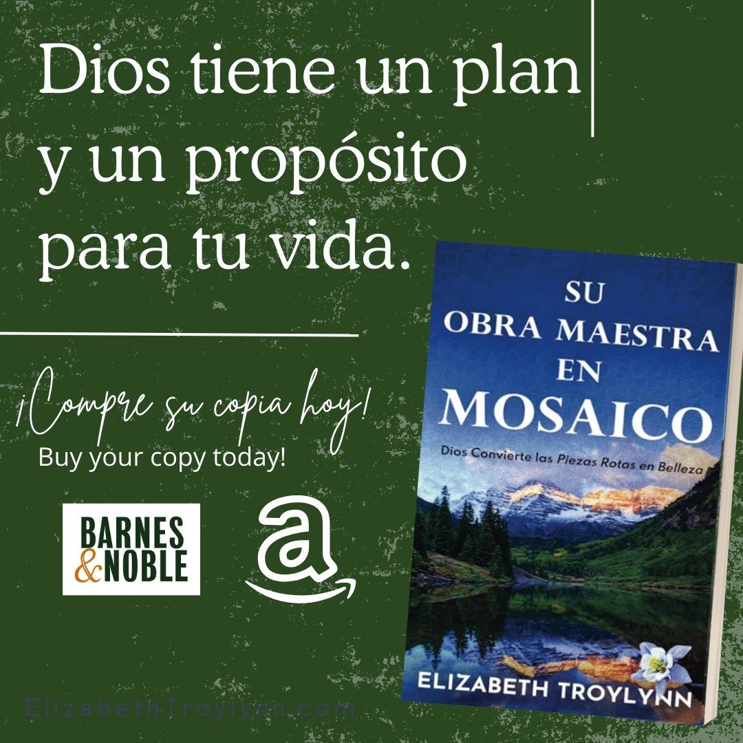 Did you know that my book is available in Spanish? Buy a copy for a friend or keep an extra one with you to share!
