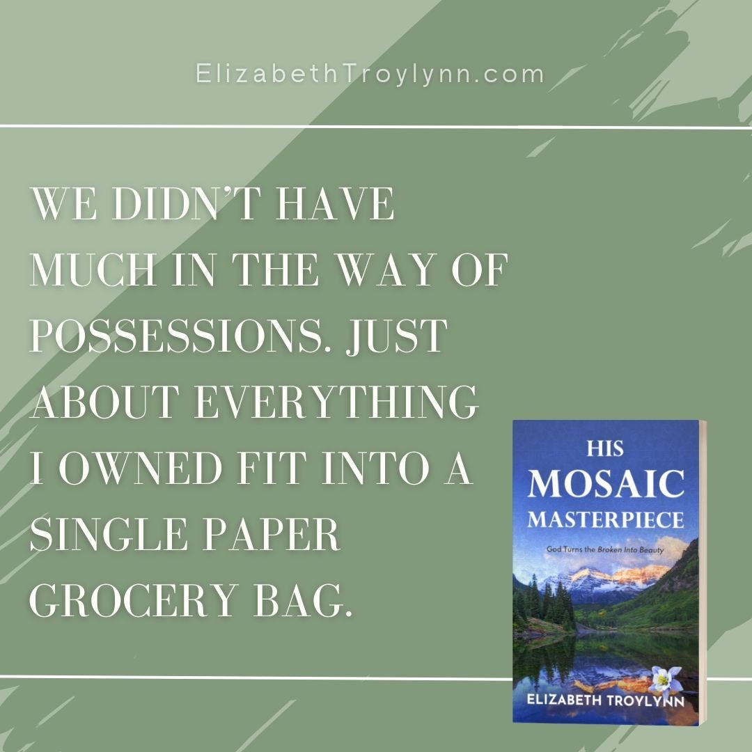 ...my older brother was in the kitchen, stuffing clothes&mdash;children&rsquo;s clothes&mdash;into three paper bags. That was why my bureau was empty; he had stuffed all my clothes into one of those bags. We didn&rsquo;t have much in the way of posse