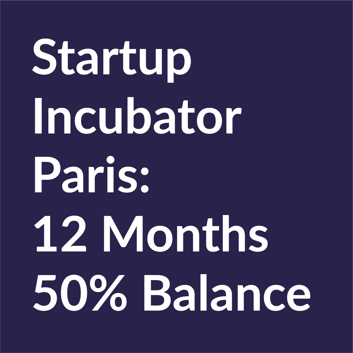Fashion Startup Incubator Program Full Time 12 Month Residency 50% Balance