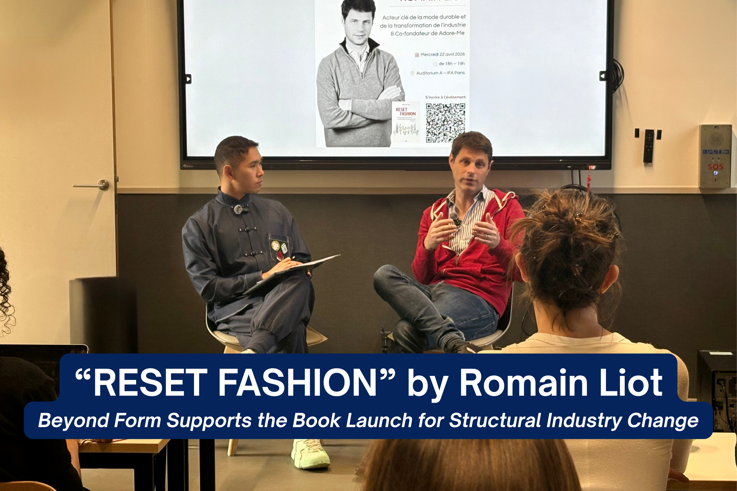 “RESET FASHION” by Romain Liot: Beyond Form Supports the Book Launch for Structural Industry Change