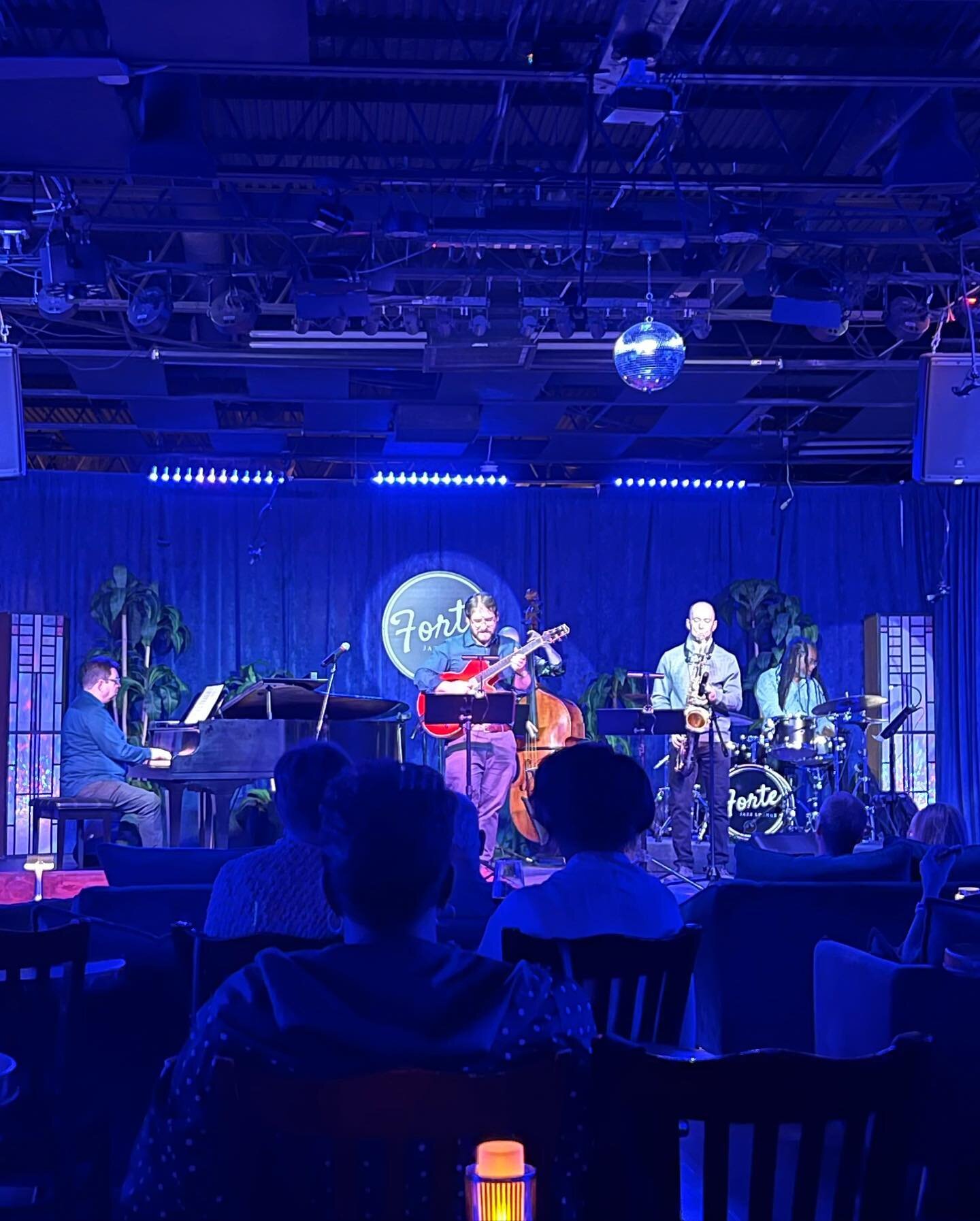 A big thank you to @fortejazzlounge, @ohmradio963, and everyone who came out to hear these amazing musicians perform my music this last Wednesday. It was a special opportunity to get to share &ldquo;The Holy City Sessions&rdquo; in the city that has 