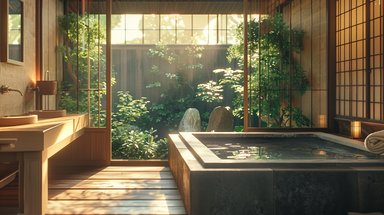 Japanese Bathroom Design Ideas for a Serene Home Spa