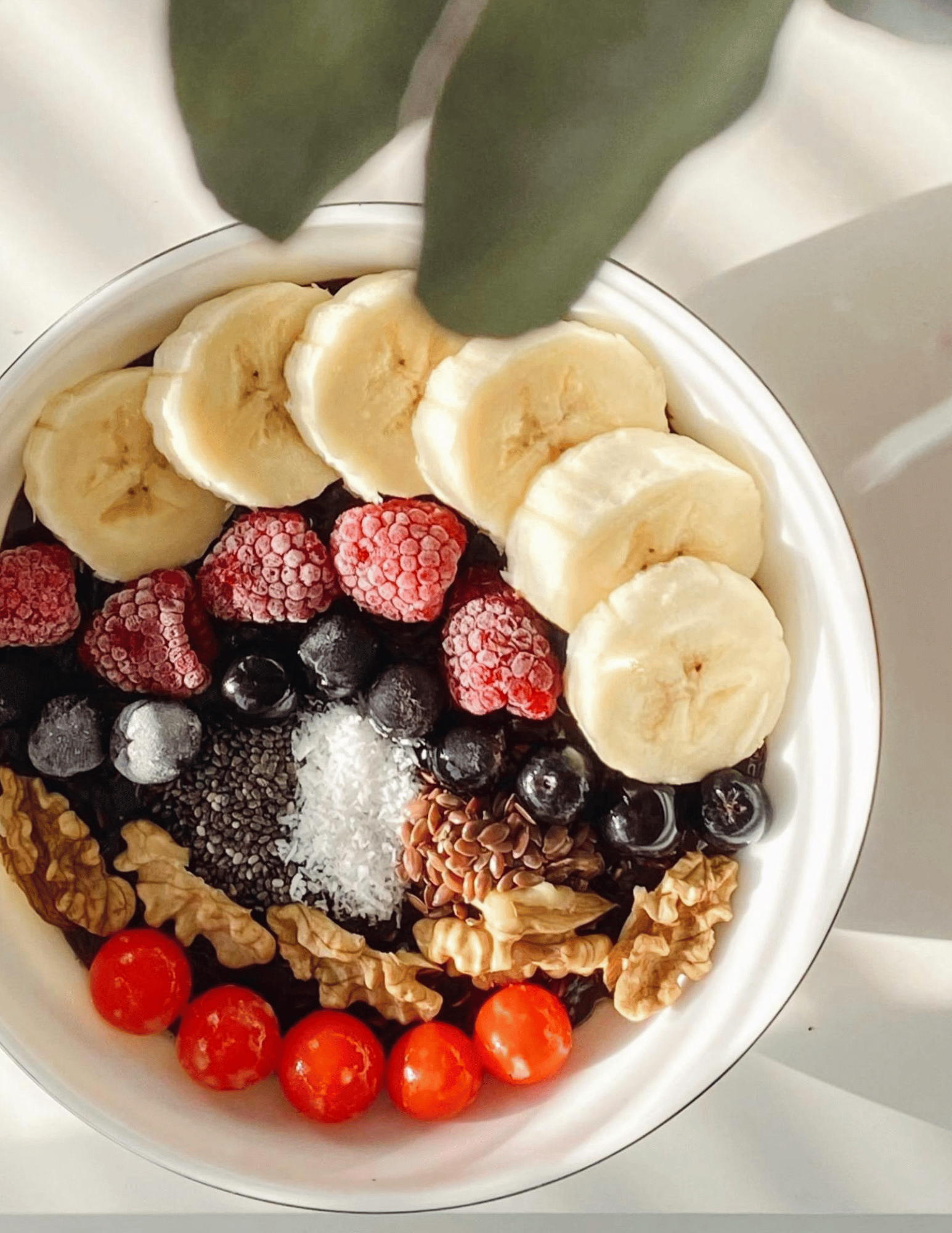 smoothie bowl recommended through Personalized Nutrition Counseling for Women on the North Shore