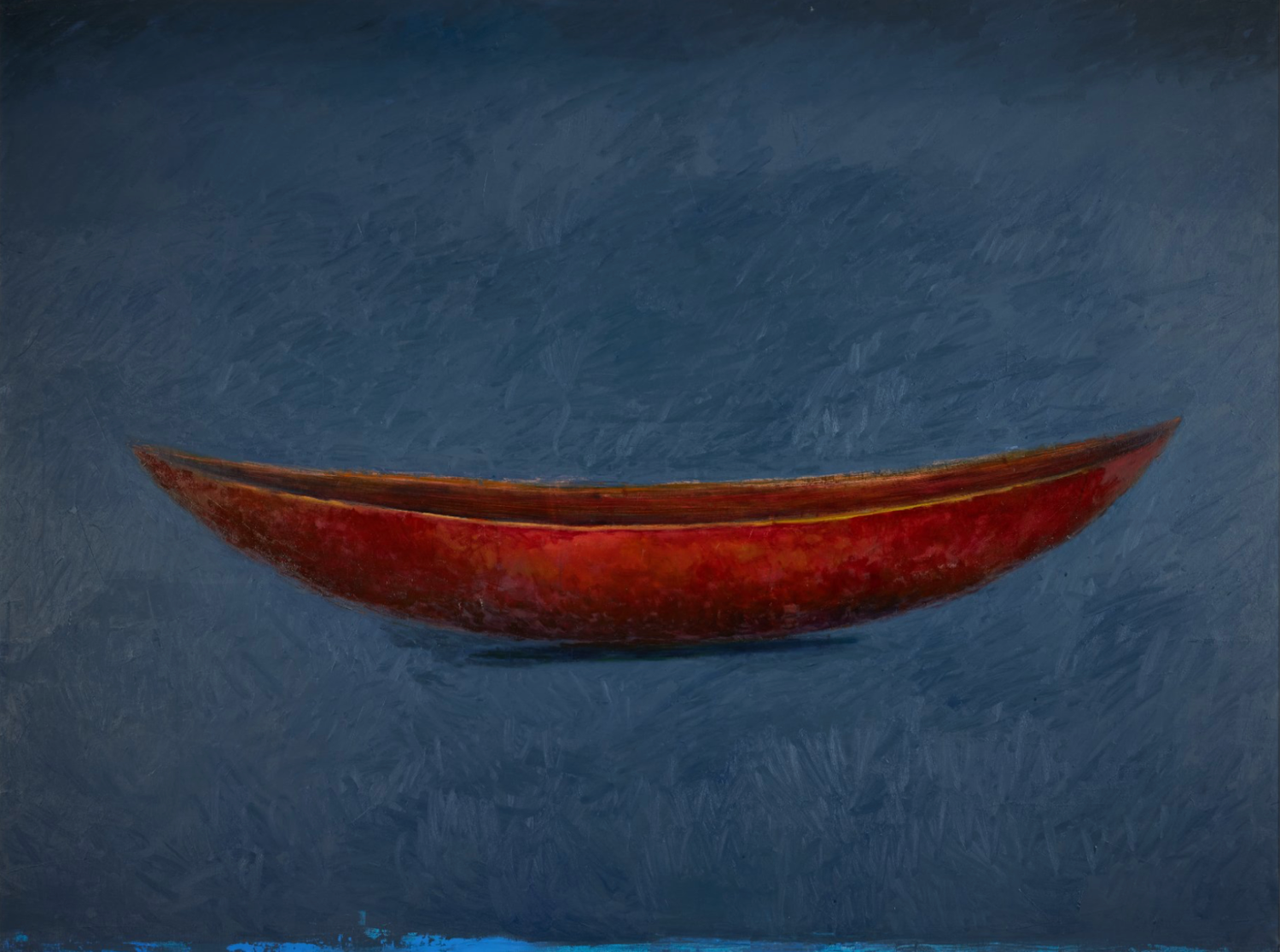 Currach #310 • 48 x 60" • Oil on canvas and wood