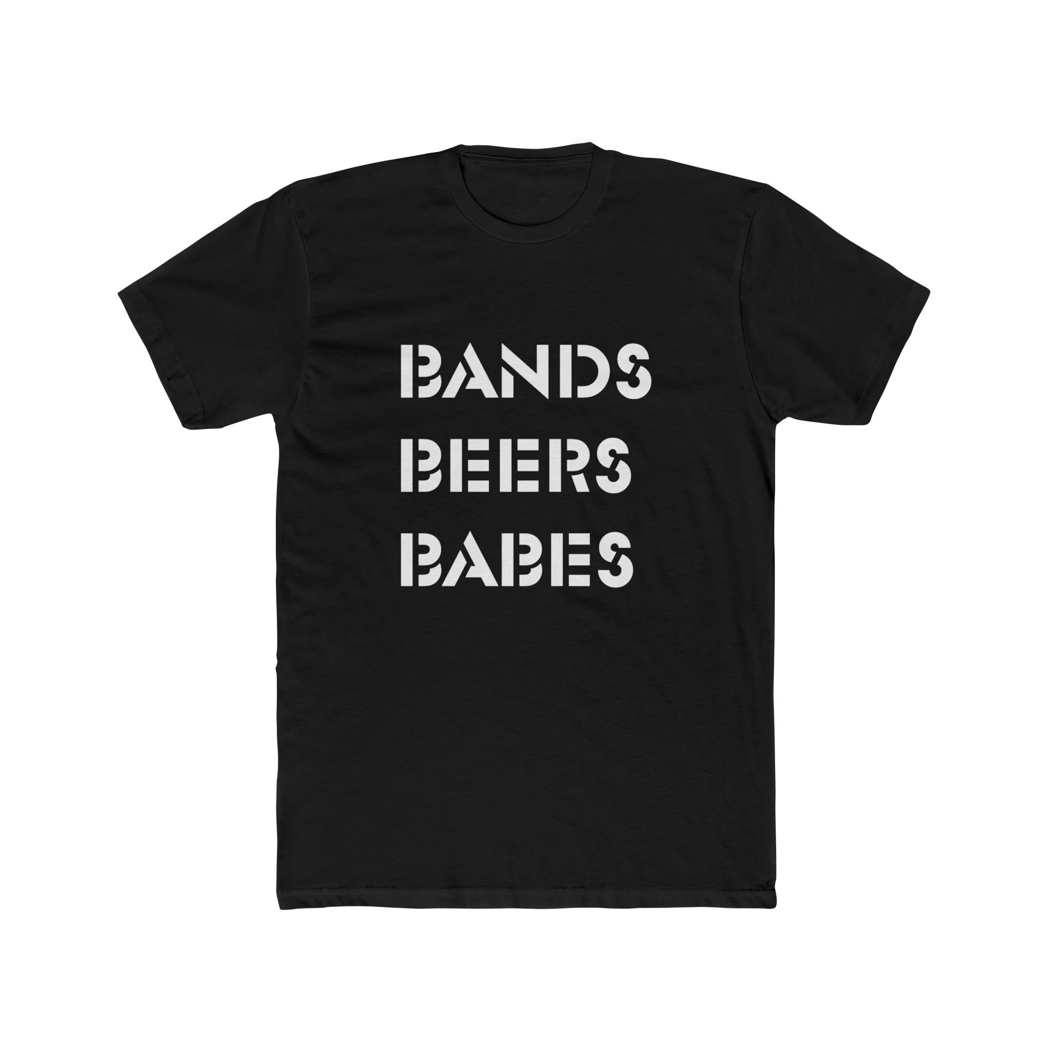 Bands Beers Babes T-Shirt — Music Festival Shirt