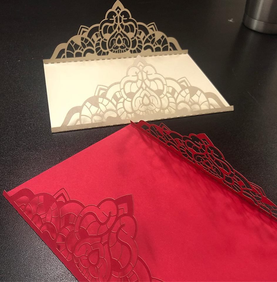 Intricate Paper Cutting with a Laser
