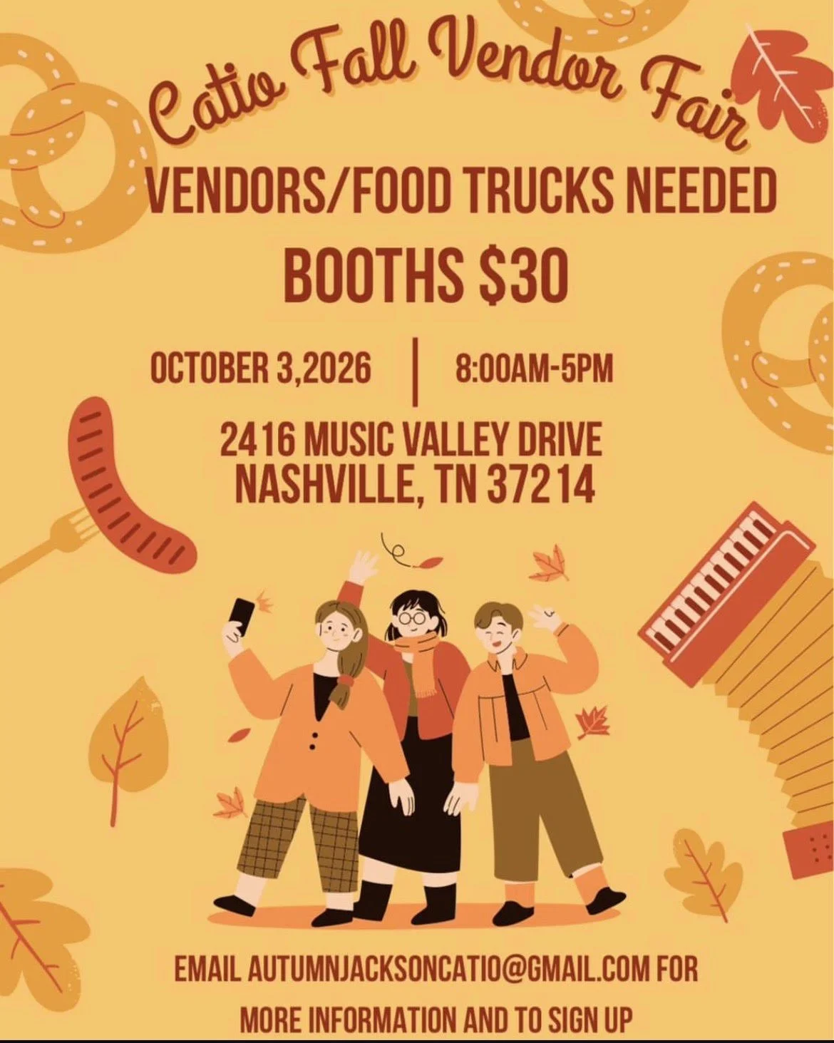 Catio Fall Vendor Fair
