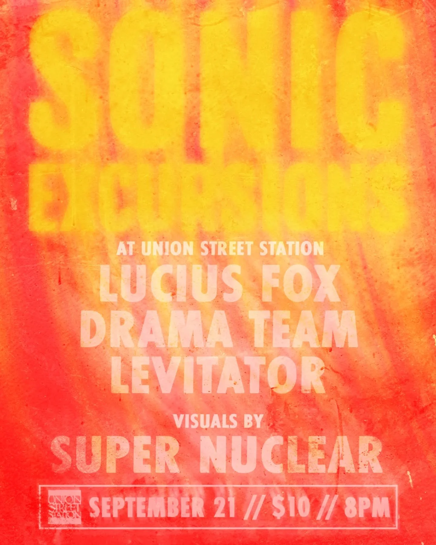 Fun recent poster design, I love it anytime I can incorporate textures into the design. 

This lineup is stacked and it's not something you want to miss. Book the date and come out!