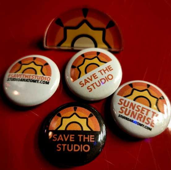 Sunset pins
