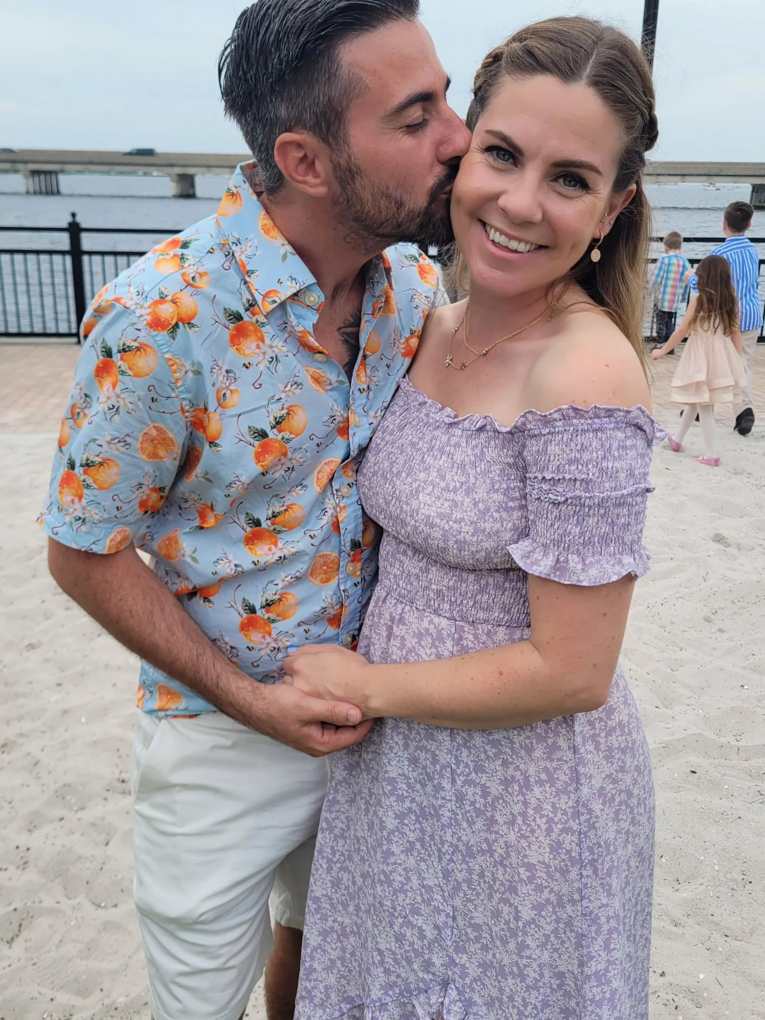Happy birthday 🎂  to the love of my life. You aren't just my partner in life, you aren't just the mother of our child. You are Everly's personal jungle gym, you are an artist, you are what makes us all smile each day we wake up, you are relaxed, you