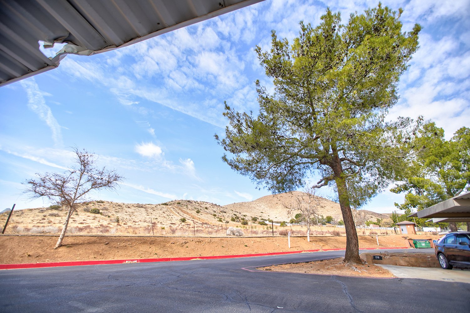 This image includes a look into the surrounding scenery. 