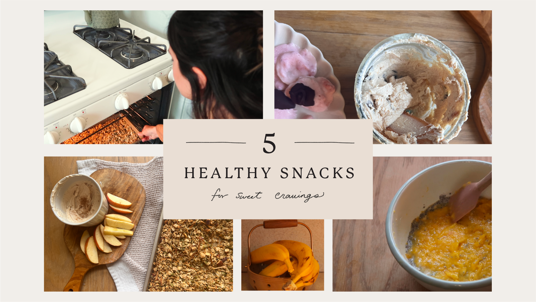 5 Quick & Easy Healthy Snacks — Karla Zamudio