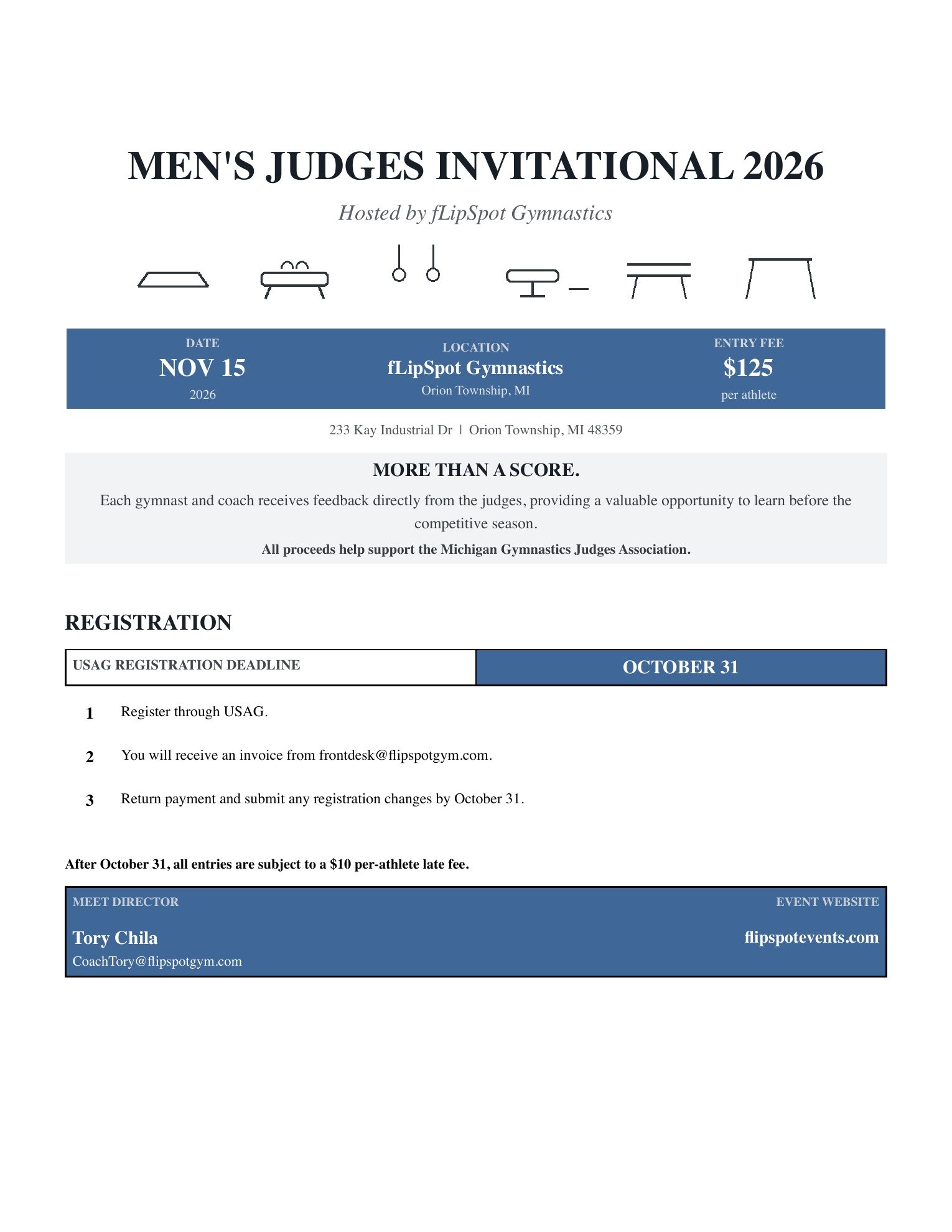 Judges Invite 2026