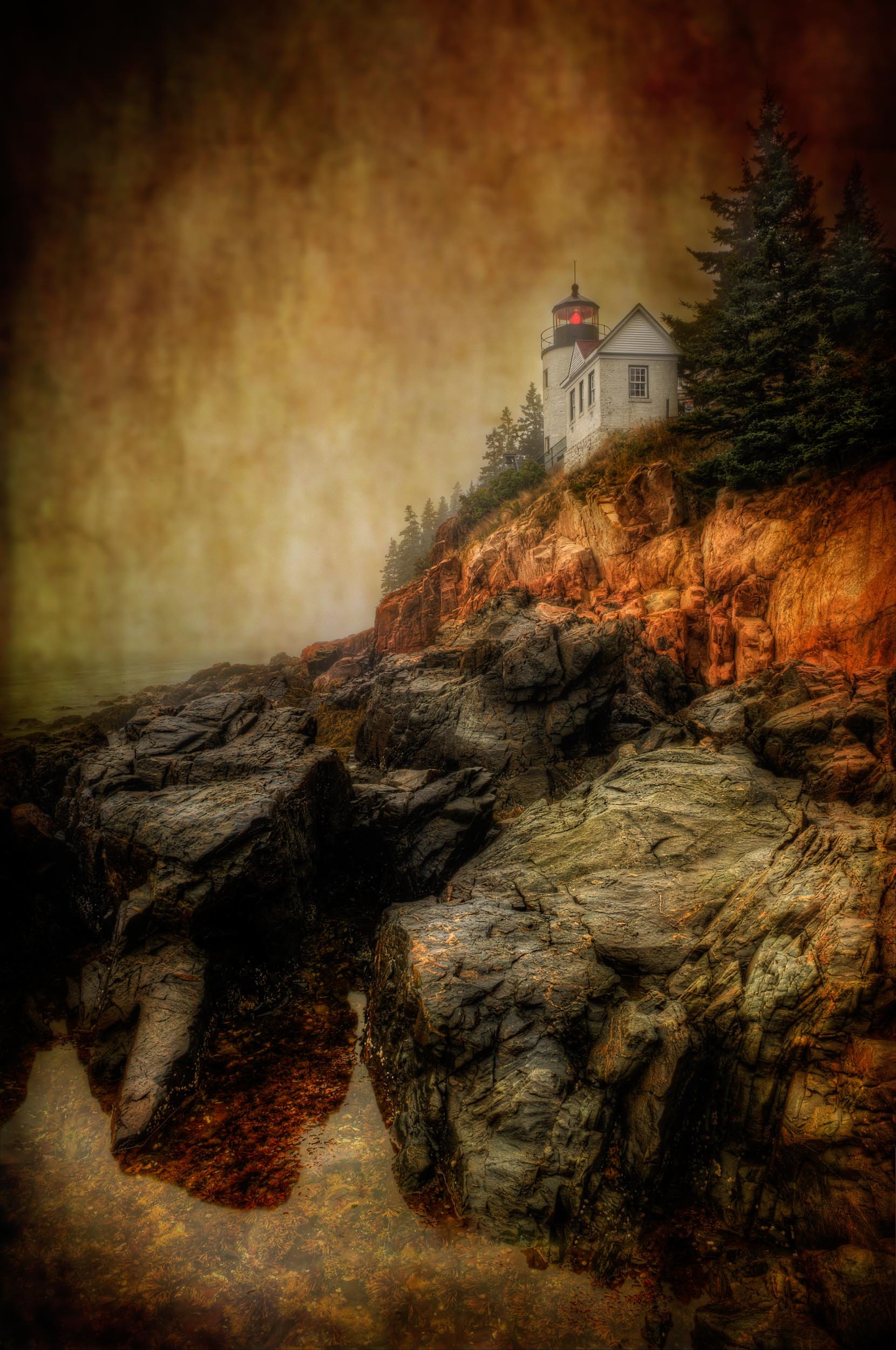 A dreary night on watch at a Lighthouse in Maine.jpg