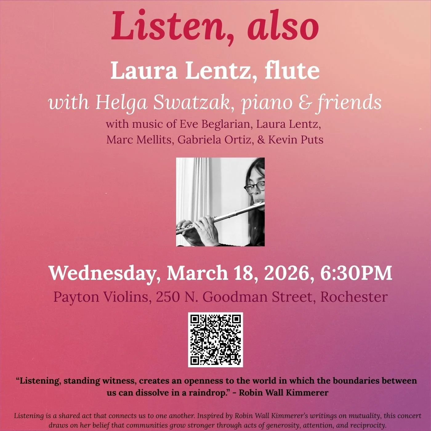 PERFORMANCE: Listen, also