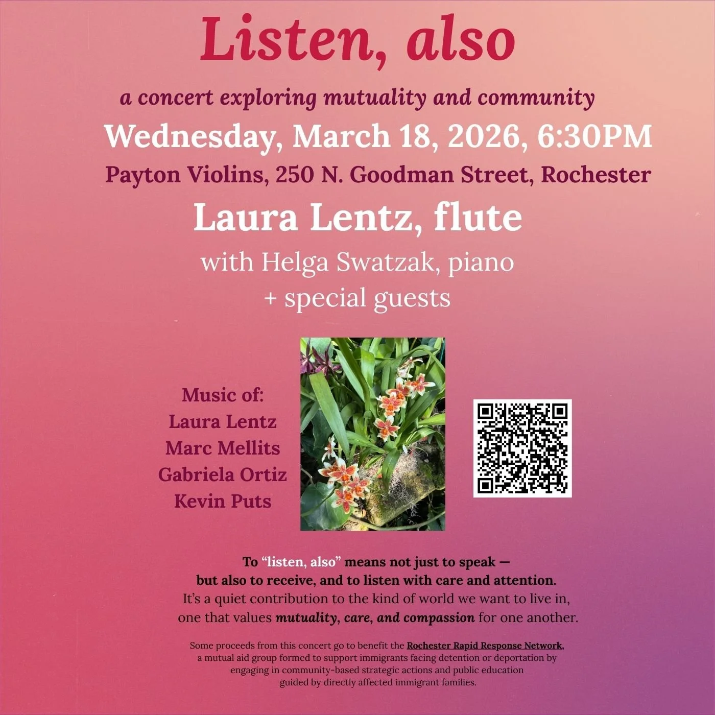 PERFORMANCE: Listen, also